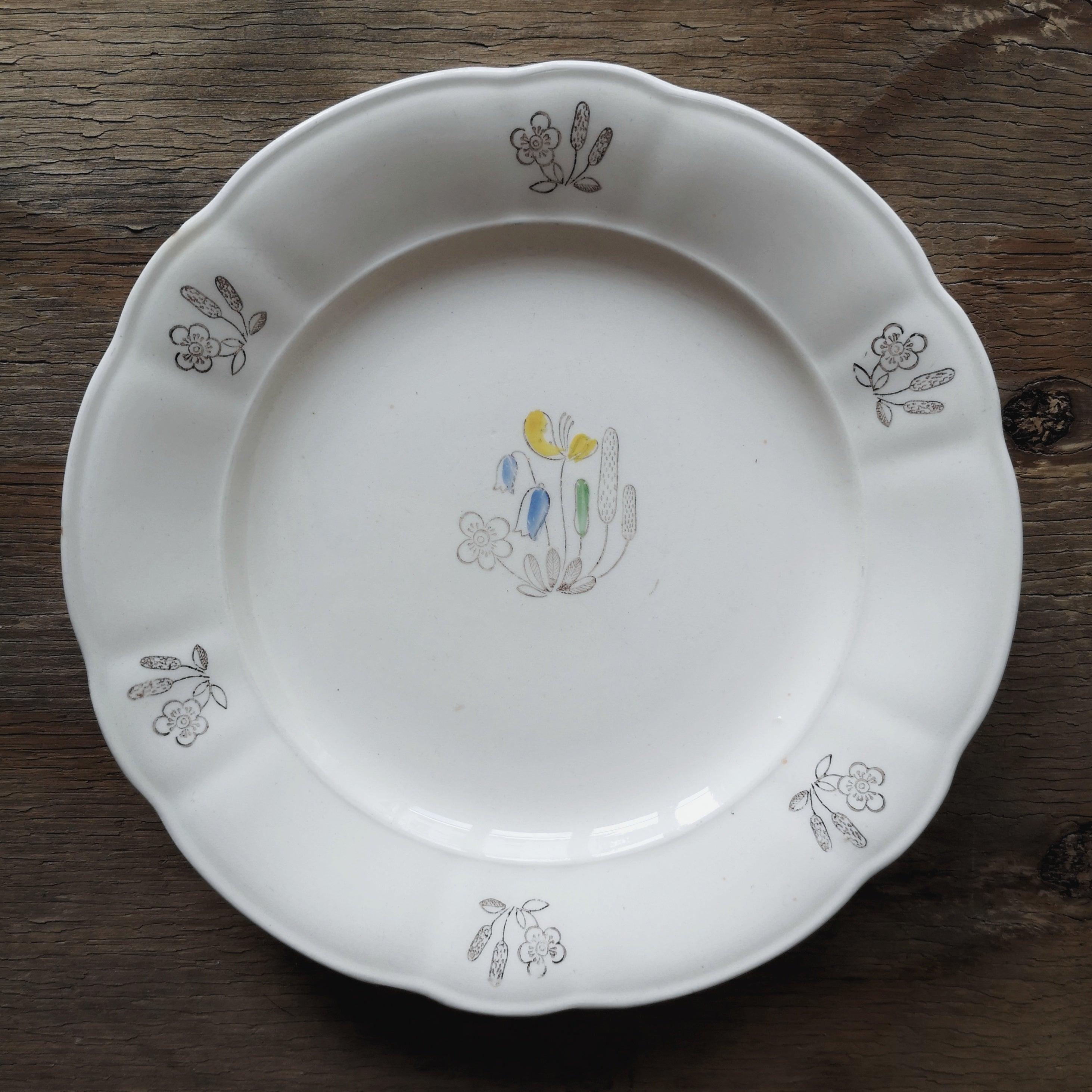 Rrstrand | Vintage plate ロールストランド Blomster ヴィンテージ平皿3