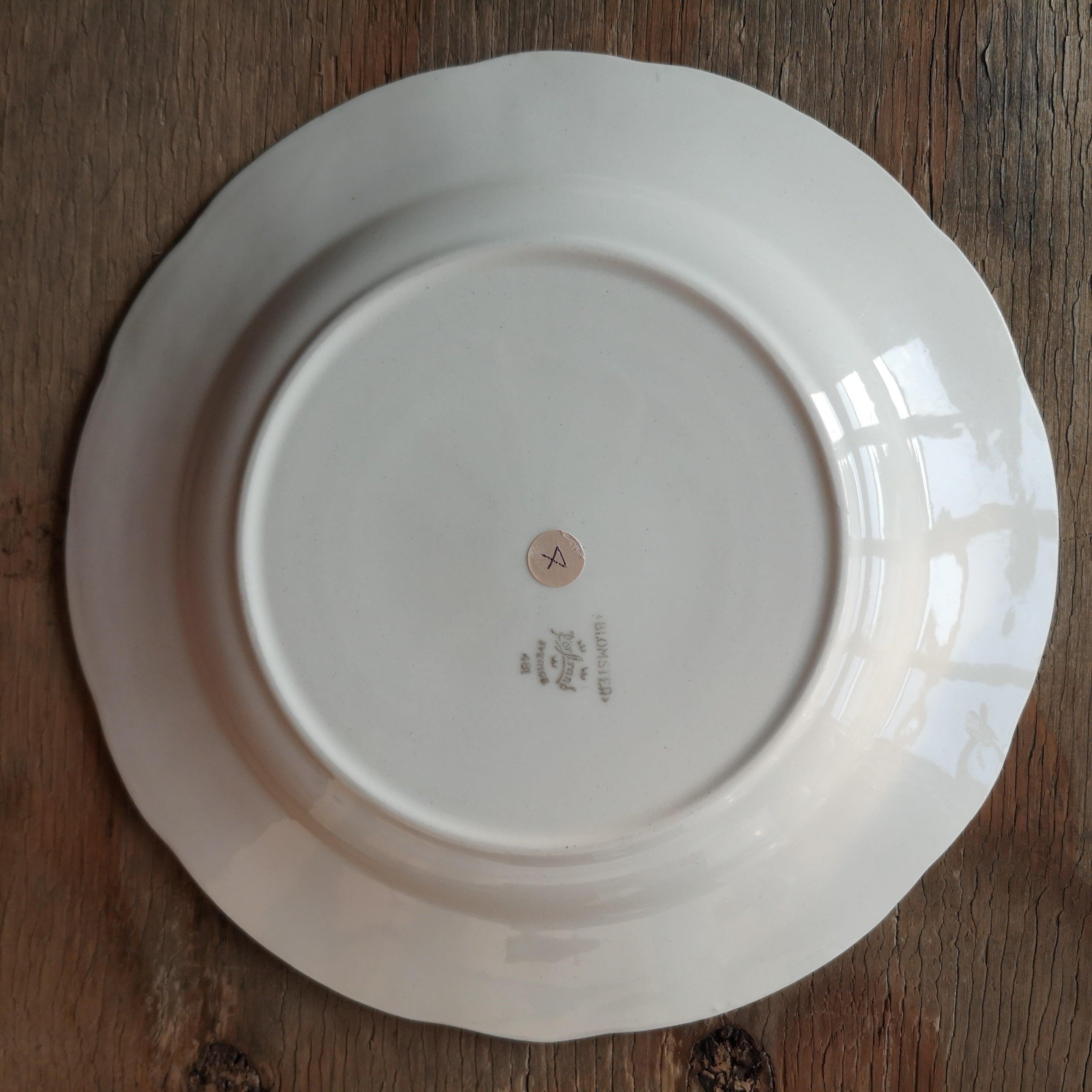 Rrstrand | Vintage plate ロールストランド Blomster ヴィンテージ平皿4