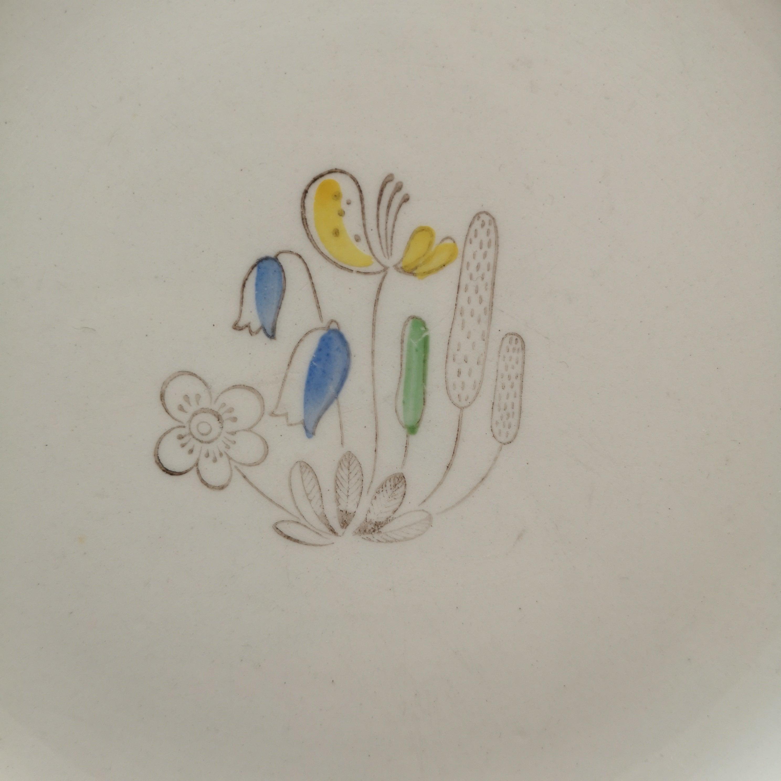 Rrstrand | Vintage plate ロールストランド Blomster ヴィンテージ平皿5