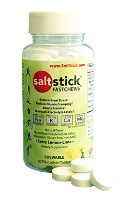 Saltstick Fastchews Bottle - Lemon/Lime