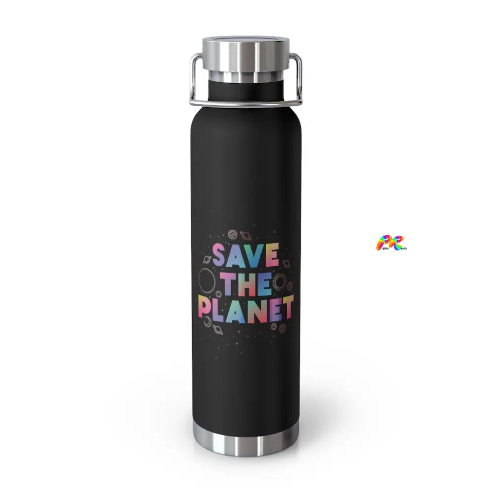 Save The Planet Copper Vacuum Insulated Bottle, 22floz