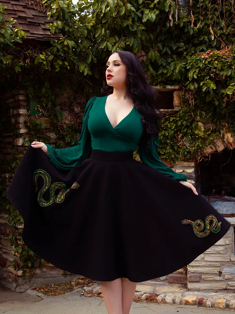 Serpent Swing Skirt