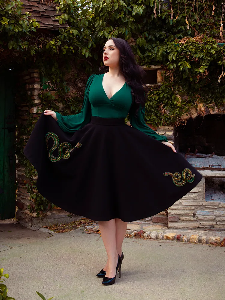 Serpent Swing Skirt