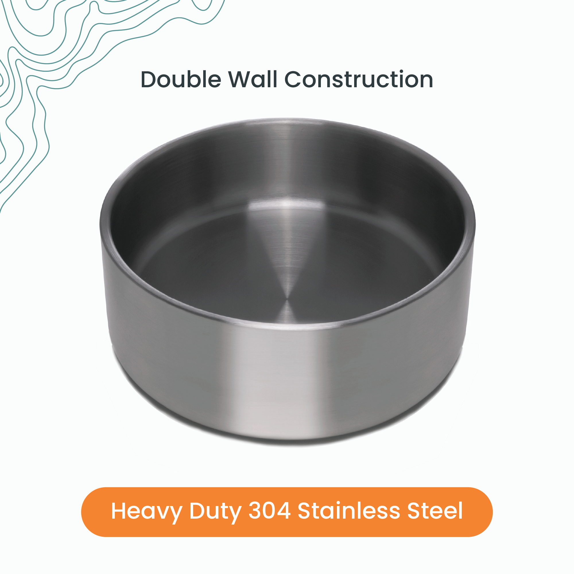 Stainless Steel Dog Bowl