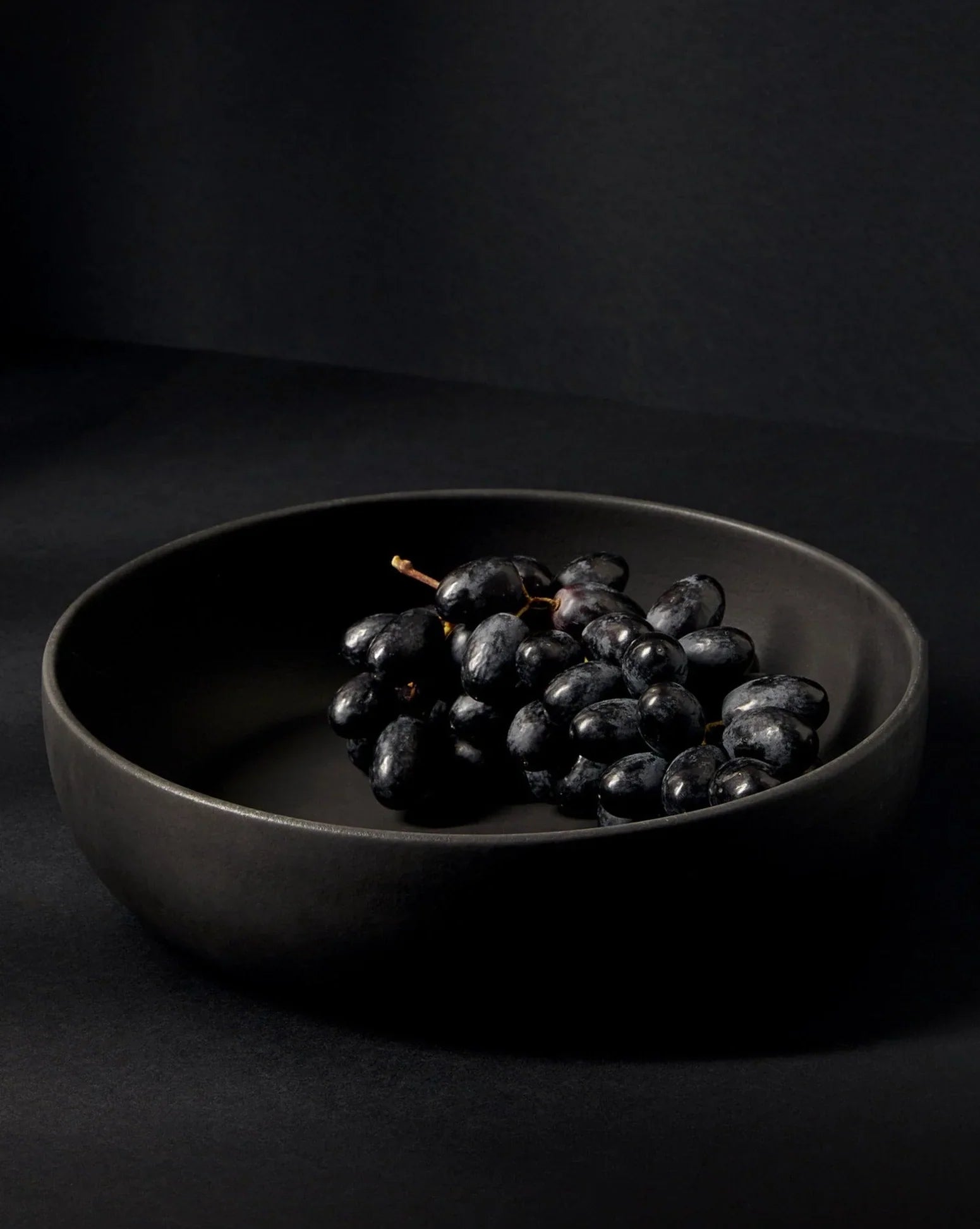 Stoneware Shallow Serving Bowl