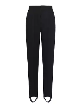 STRUCTURED COTTON TROUSERS