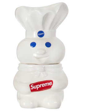 Supreme Doughboy Cookie Jar White