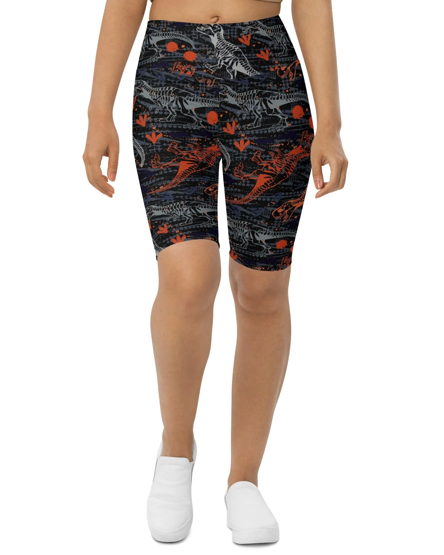 T-Wrecked Biker Shorts