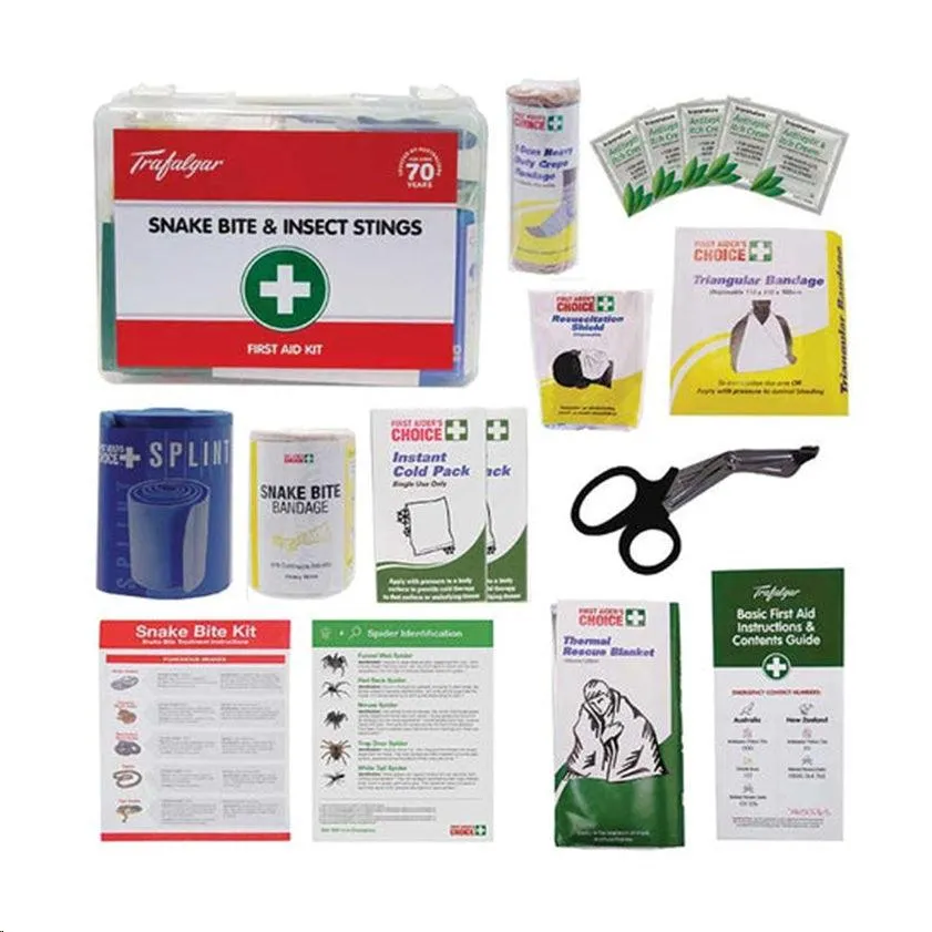 Trafalgar Deluxe Snake Bite & Insect Stings First Aid Kit