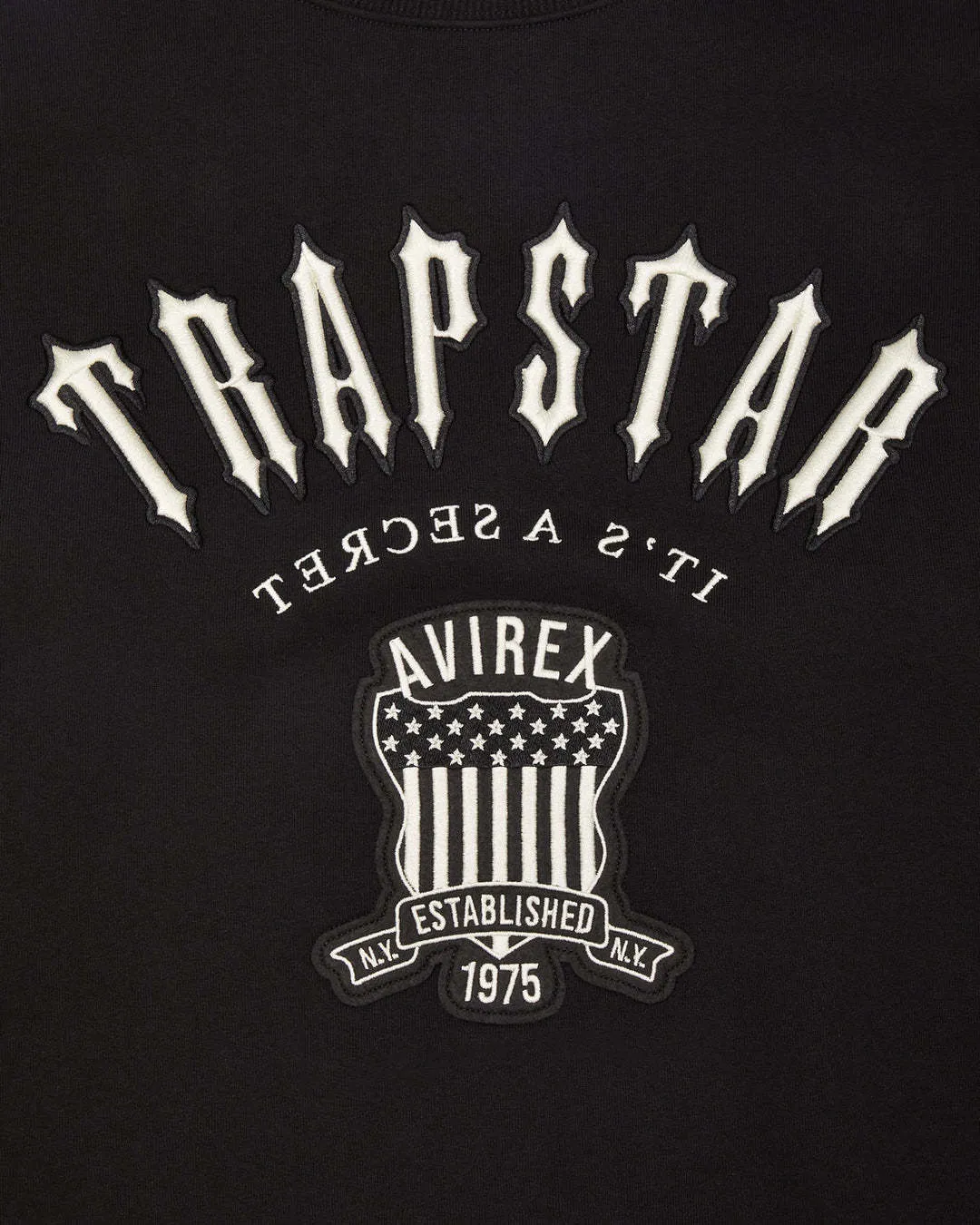 Trapstar London  |Crew Neck Street Style Long Sleeves Plain Cotton Logo