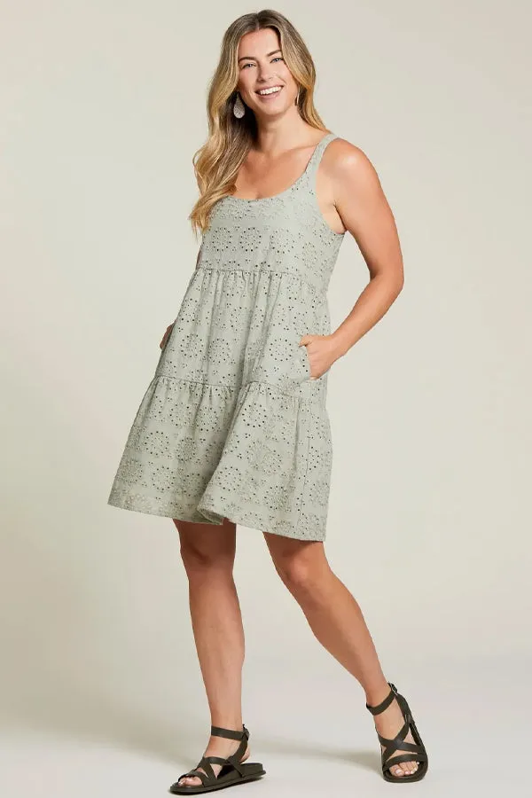 Tribal Eyelet Lace Dress