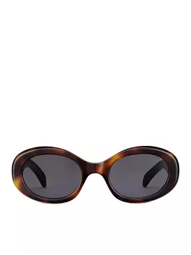 TRIOMPHE 01 SUNGLASSES IN BLONDE HAVANA ACETATE