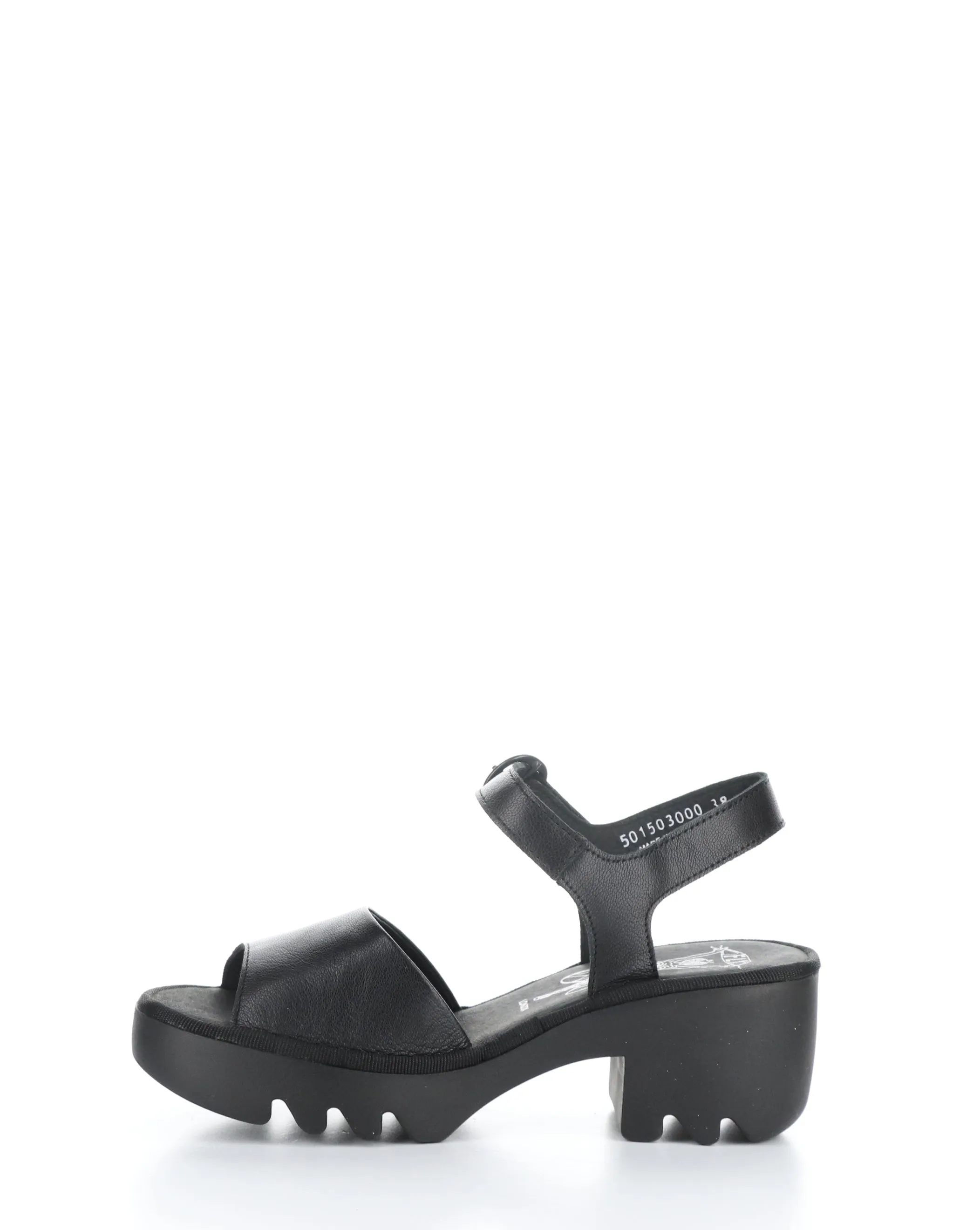 TULL503FLY 000 BLACK Velcro Sandals