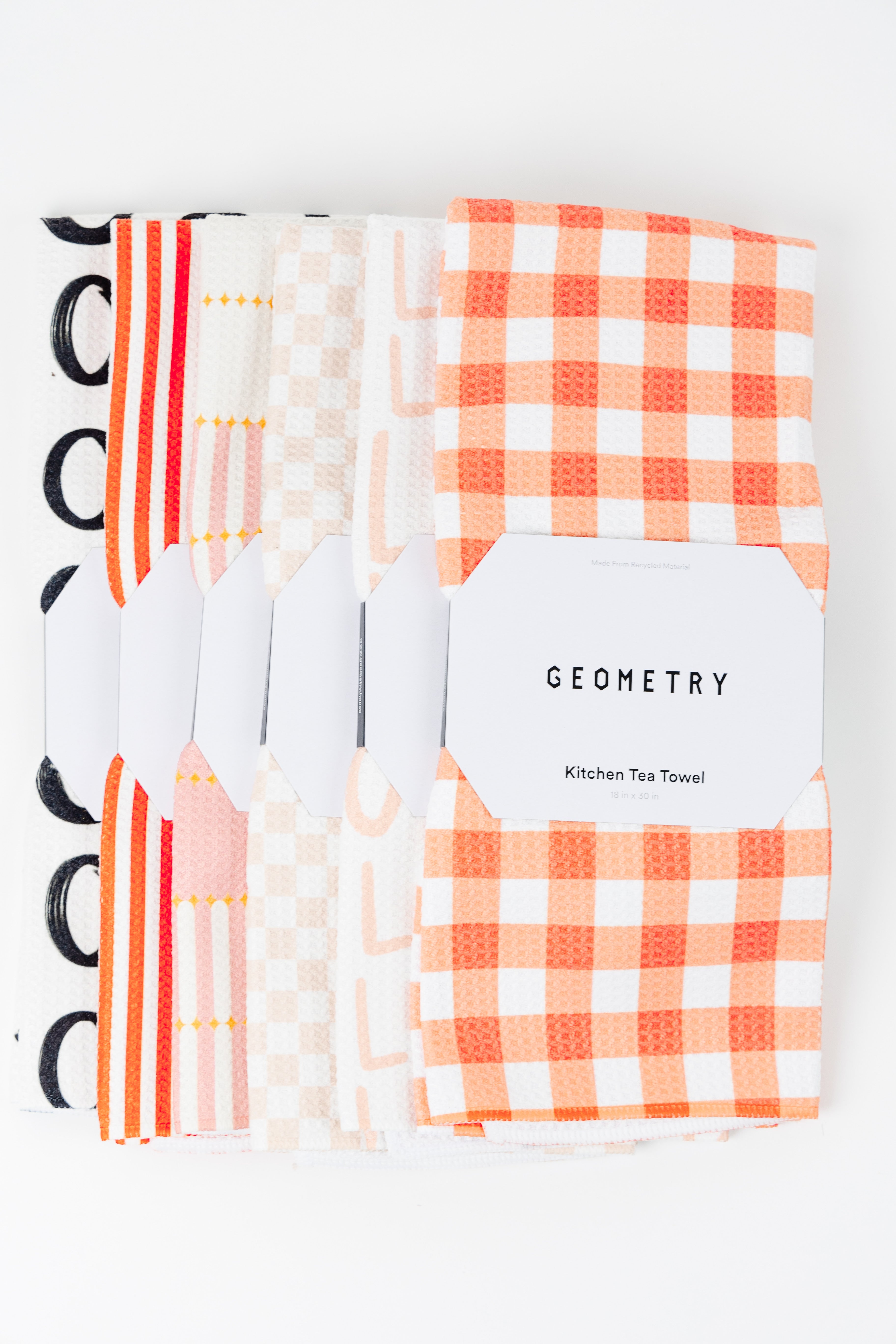 Valentine's Geometry House Towels