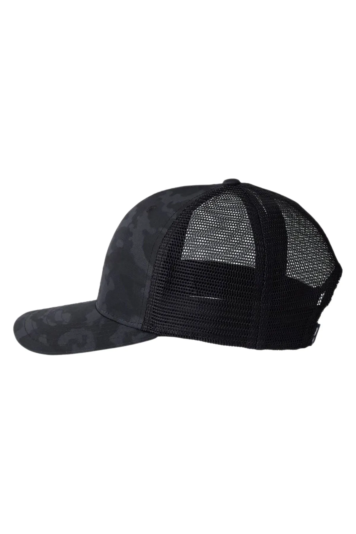 Vineyard Vines Custom Performance Trucker Hats, Black Camo/Black