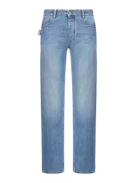 VINTAGE INDIGO WASH BOYFRIEND DENIM