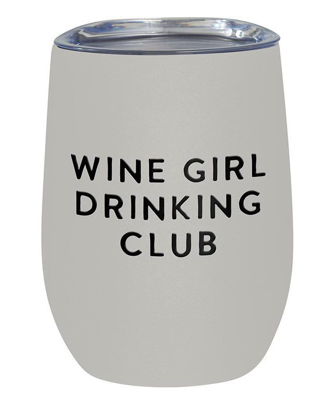 Wine Tumbler - Wine Girl Drinking Club