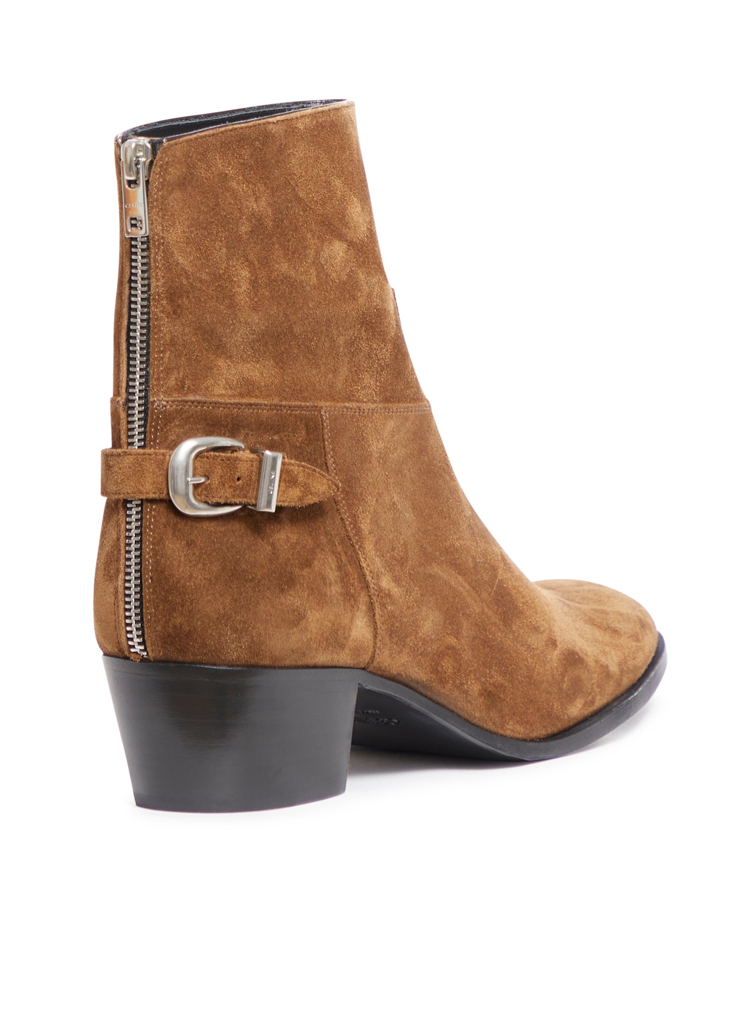 ZIPPED ANKLE BOOTS